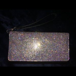 Rhinestone wallet